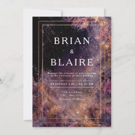 Celestial Garden bröllopsinbjudan Inbjudningar