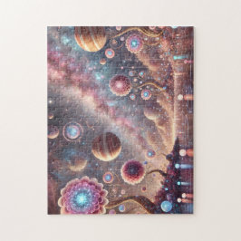 Celestial Garden Mystical Nebula Sky Space Pussel