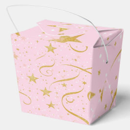 Celestial Gift - Rosa & Guld Star Gift Box Presentaskar