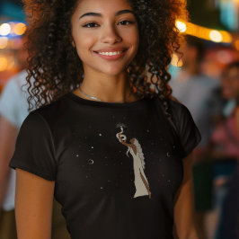 Celestial Goddess Snake Woman T Shirt