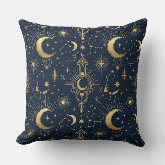 Celestial Gold Pillow Kudde