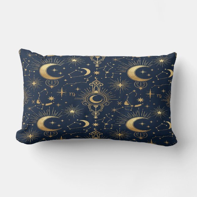 Celestial Gold Pillow Lumbarkudde (Framsida)