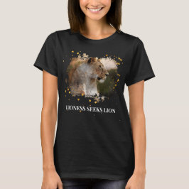 *~* Celestial Golden Artistic AP23 LIONESS Art T Shirt