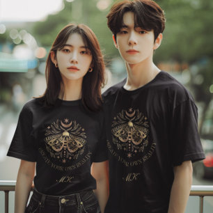 Celestial Golden Moth T Shirt