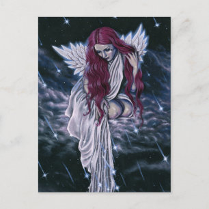 Celestial gotin Angel Tagoting Stars Postcard Vykort
