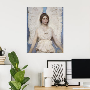 Celestial Grace: Angel av Abbott Handerson Thayer Poster