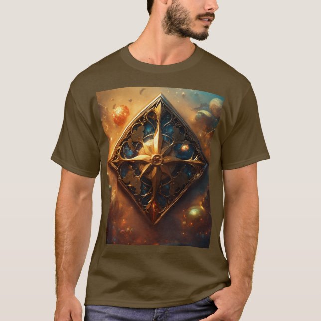 Celestial Gravity Emblem T-Shirt (Framsida)