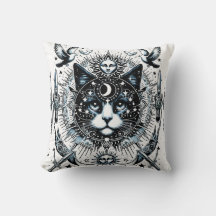 "Celestial Guardian" cushion
