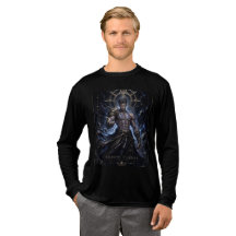 Celestial Guardian Fantasy Krigarklädd Grafisk T-S