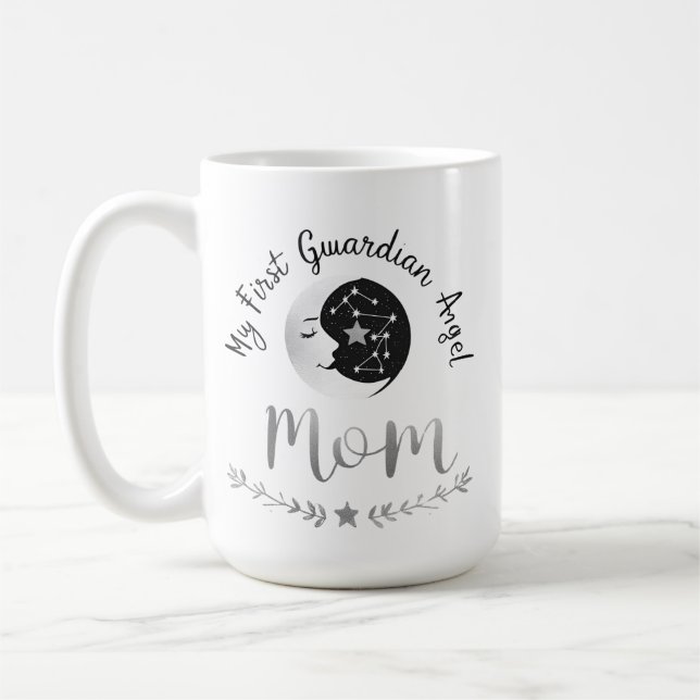 Celestial Guardian Mamma | Måne & First Journey Ar Kaffemugg (Vänster)