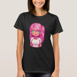 Celestial Guardian rosa Girl T Shirt