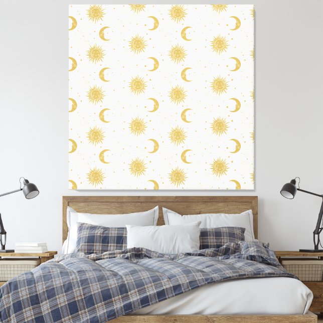 Celestial Guld Canvastryck (Insitu (sovrum))