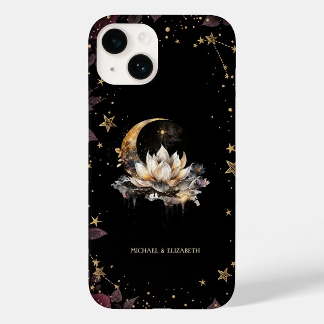 Celestial Guld Sol, Måne, Lotus Stjärnor  (Baksida)