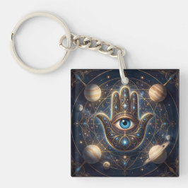 Celestial Hamsa Hand & Evil Eye Cosmic Protection 
