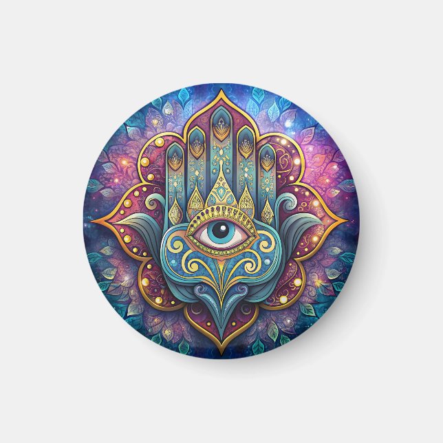 Celestial Hamsa  Magnet (Framsidan)