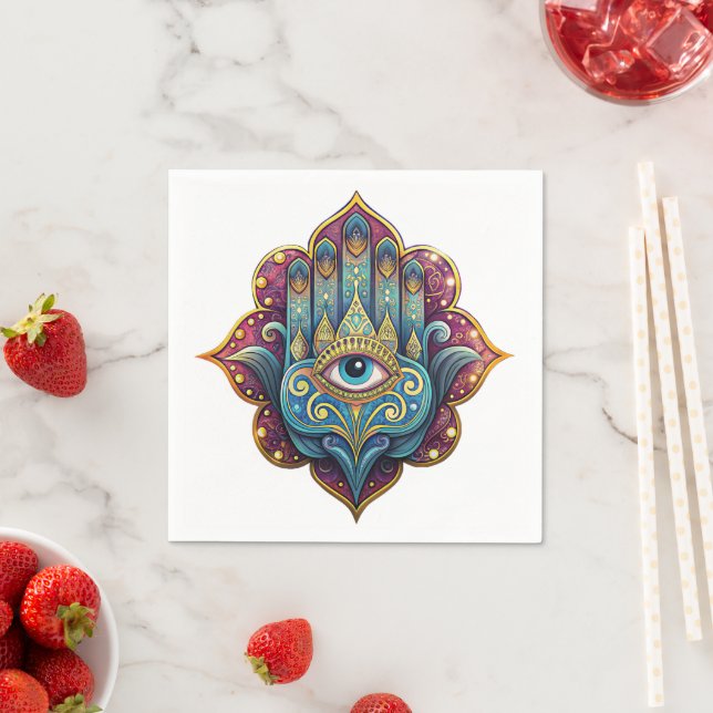 Celestial Hamsa  Pappersservett (Insitu)