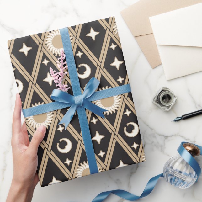 Celestial Harlequin Bold (Solar Corona) Presentpapper (Gifting)