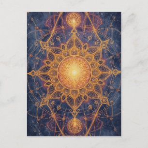 Celestial Harmoni – Den Sakrala Ljusets Portal Vykort