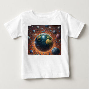 "Celestial Harmony Earth T-Shirt" T-Shirt