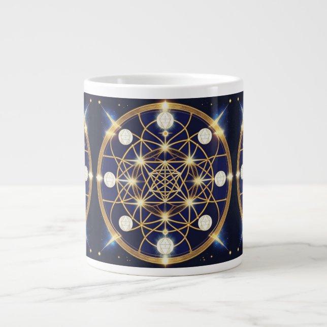 Celestial Harmony – Ljuset Inom Rutnätet Jumbo Mugg (Framsidan)