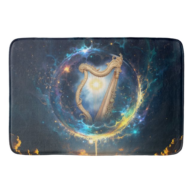 Celestial Harp of the Moonbound Skies.  Badrumsmatta (Framsidan)