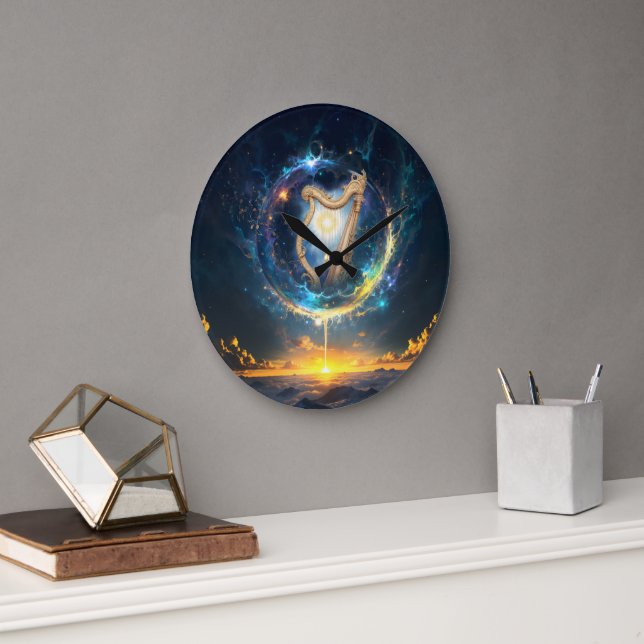 Celestial Harp of the Moonbound Skies.  Stor Klocka (Kontor)