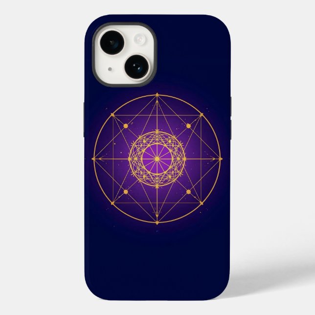 Celestial Helig Mandala – Mystisk Geometri (Baksida)