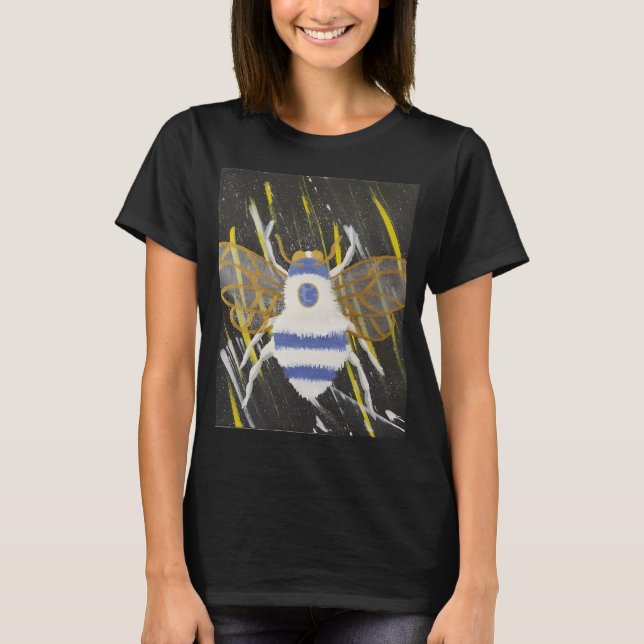 Celestial Honey Bee T Shirt (Framsida)
