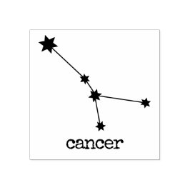 Celestial Horoscope Cancer Stämpel