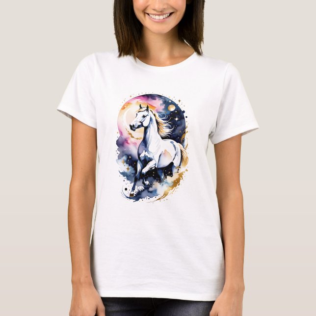 Celestial Horse T Shirt (Framsida)