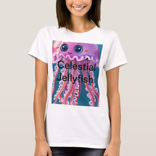 Celestial Jellyfish T Shirt (Framsida)