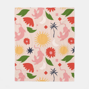 Celestial Jungle Fleecefilt