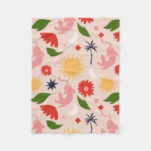 Celestial Jungle Fleecefilt