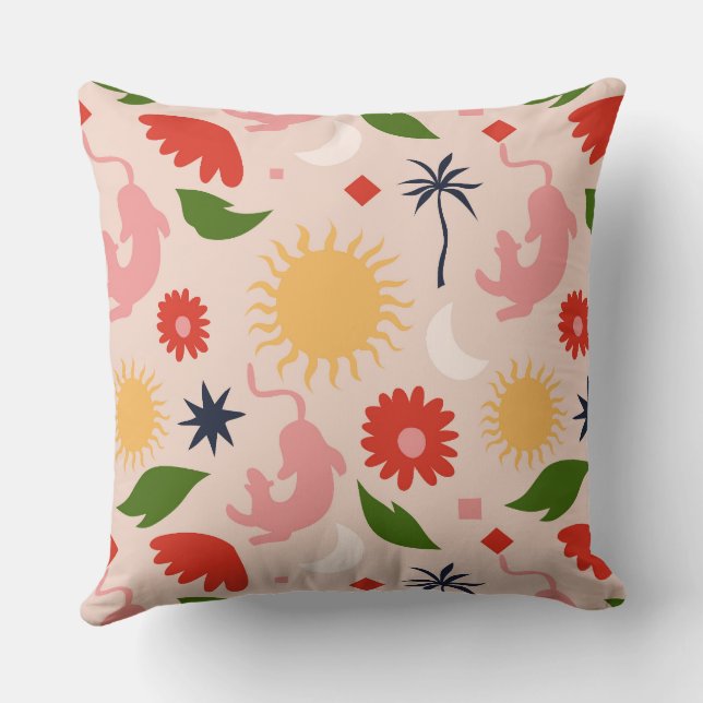 Celestial Jungle Kudde (Baksida)