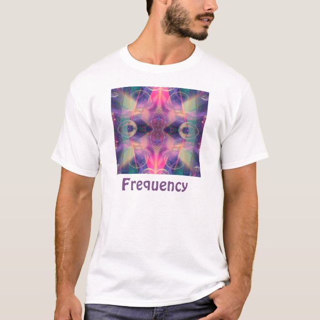 Celestial Kaleidoscopic Dreams T Shirt (Framsida)