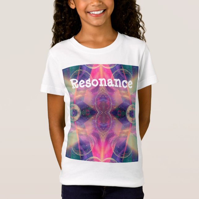 Celestial Kaleidoscopic Dreams T Shirt (Framsida)