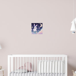 Celestial Kanin Poster – Kawaii Pastell Kanin