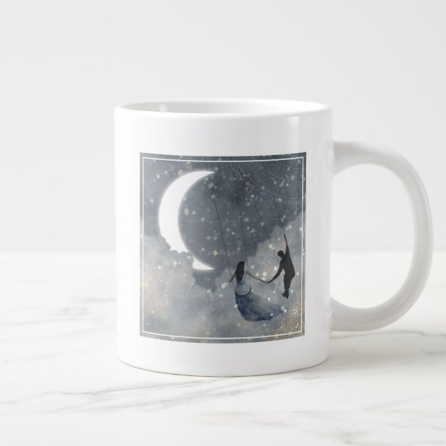 Celestial Kärlek Jumbo Mugg (Höger)
