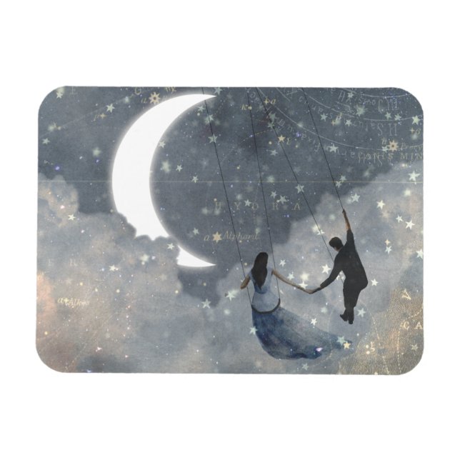 Celestial Kärlek Magnet (Horisontell)