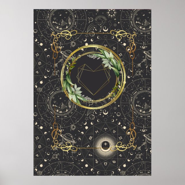 Celestial Kärlek Poster (Framsidan)