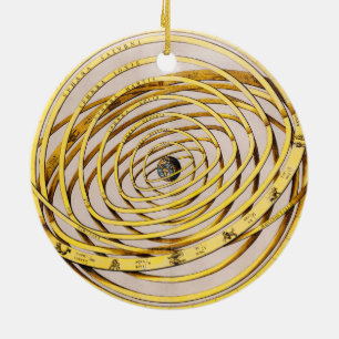 Celestial Karta Andres Celarius Round Ornament