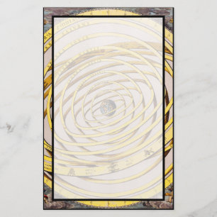 Celestial Karta Andres Celarius Stationery Brevpapper