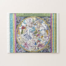 Celestial Karta Hemisphaerium Coeli Boreale Puzzle