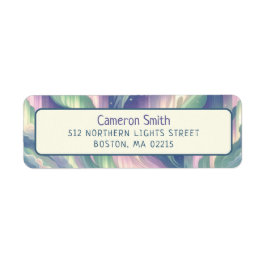 Celestial Kids Northern Ljus Returadress Etikett