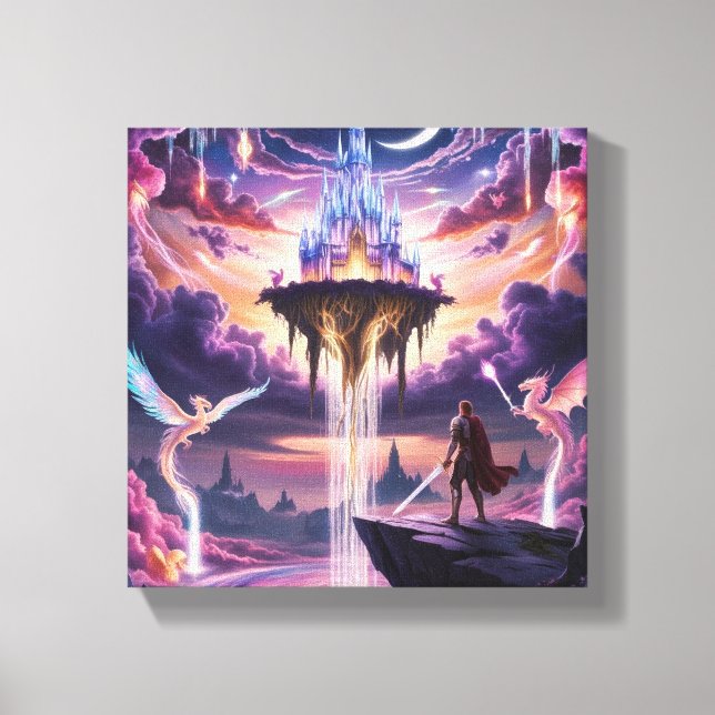 Celestial Kingdom Canvas Art - Mythical (Framsida)