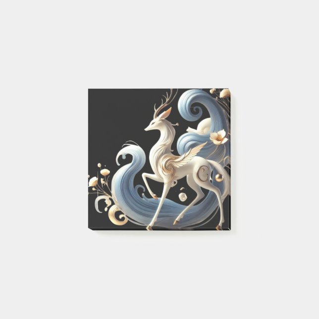 Celestial Kirin Fantasy Kollektion Post-it Block (Framsida)
