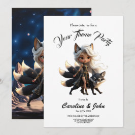 Celestial Kitsune – Vaktare av de Fyra Svansarna. Inbjudningar