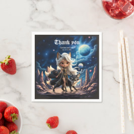 Celestial Kitsune – Vaktare av de Fyra Svansarna. Pappersservett