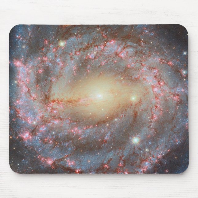 Celestial Kosmisk Galax Skrivbordsmatta Musmatta (Framsidan)