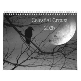 Celestial Kråka 2026Kalender Kalender